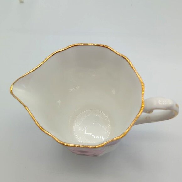 Royal Grafton Creamer & Sugar Bowl Fine Bone China Gold Trim Pink Florals - Picture 5 of 8